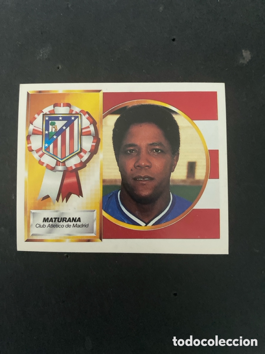 Cromos de f&uacute;tbol: Cromo liga 94/95 Atl&eacute;tico Madrid nunca pegado