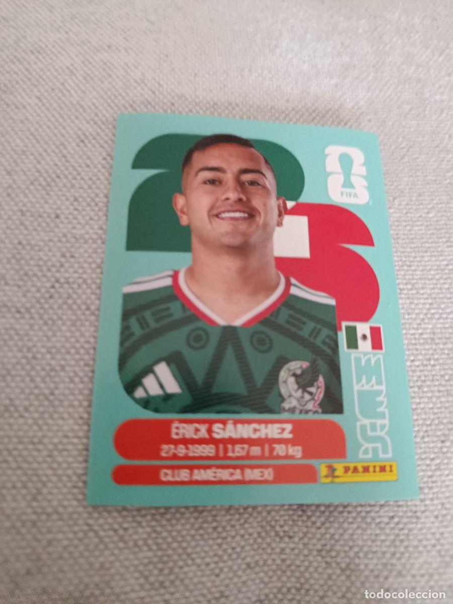 Fu&szlig;ball-Sticker: Mundial Estados Unidos-Mexico-Canad&aacute; 2026. 14- S&aacute;nchez. M&eacute;xico. Nunca pegado.