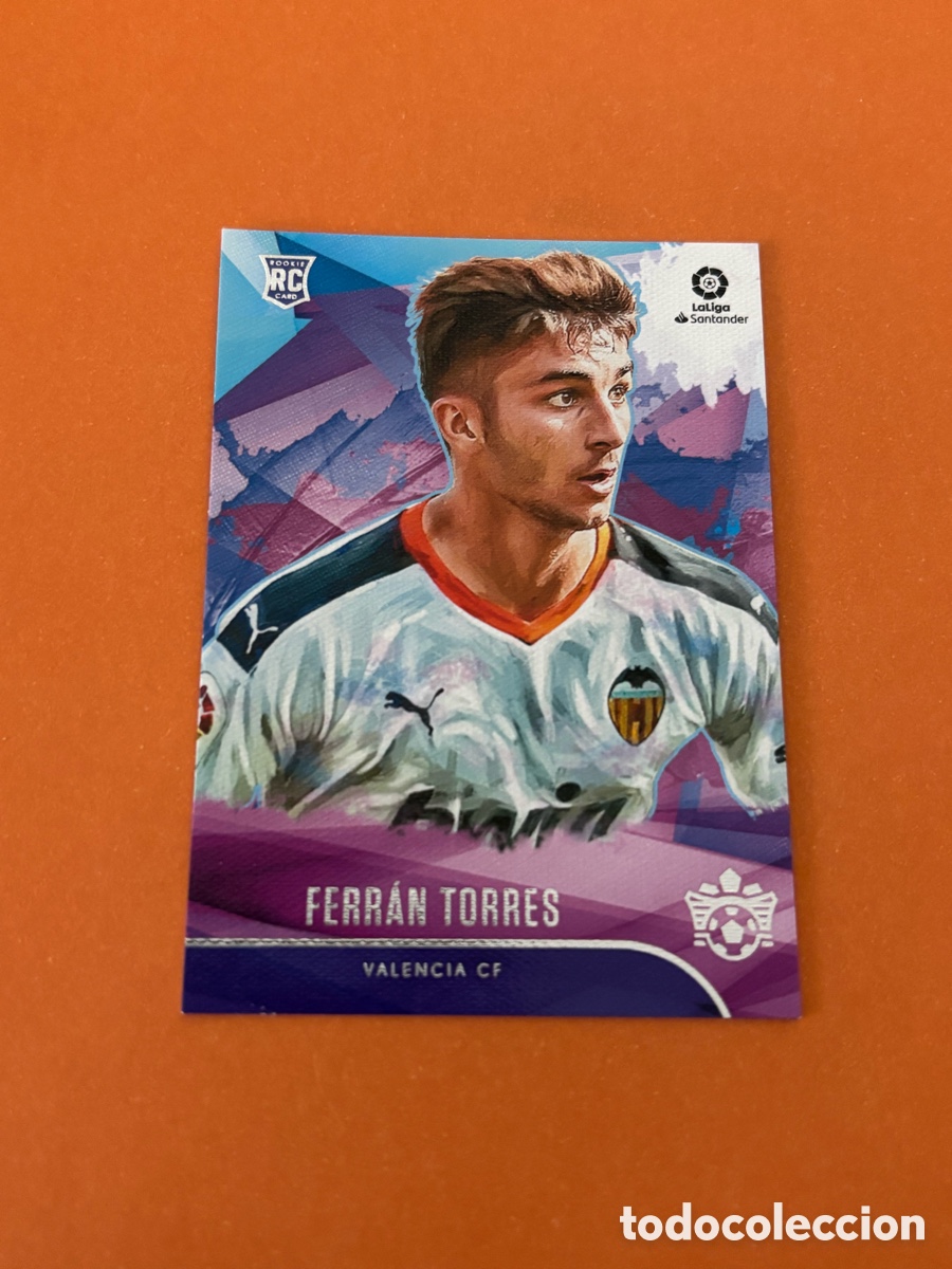 Fu&szlig;ball-Sticker: Panini Chronicles 2019-2020 - Valencia 19 20 Pitch Kings Rookies I Ferran Torres #R1-2 (RC)