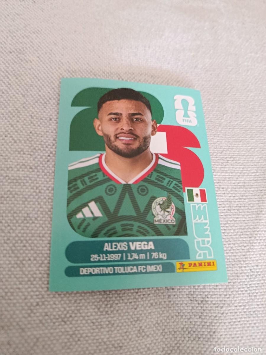 Cromos de Futebol: Mundial Estados Unidos-Mexico-Canad&aacute; 2026. 18- Vega. M&eacute;xico. Nunca pegado.