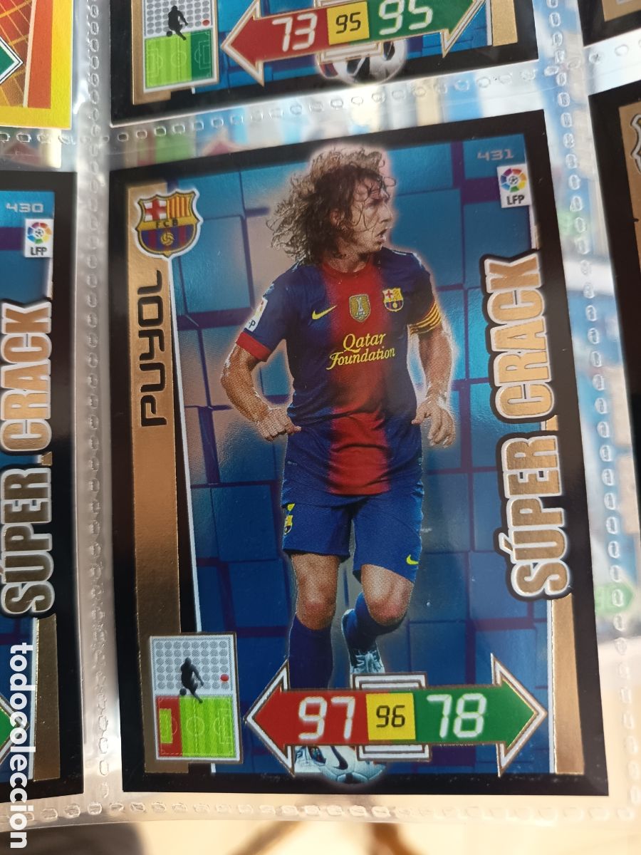 Fu&szlig;ball-Sticker: SUPER CRACK 431 PUYOL ADRENALYN XL LIGA 2012 2013 12-13