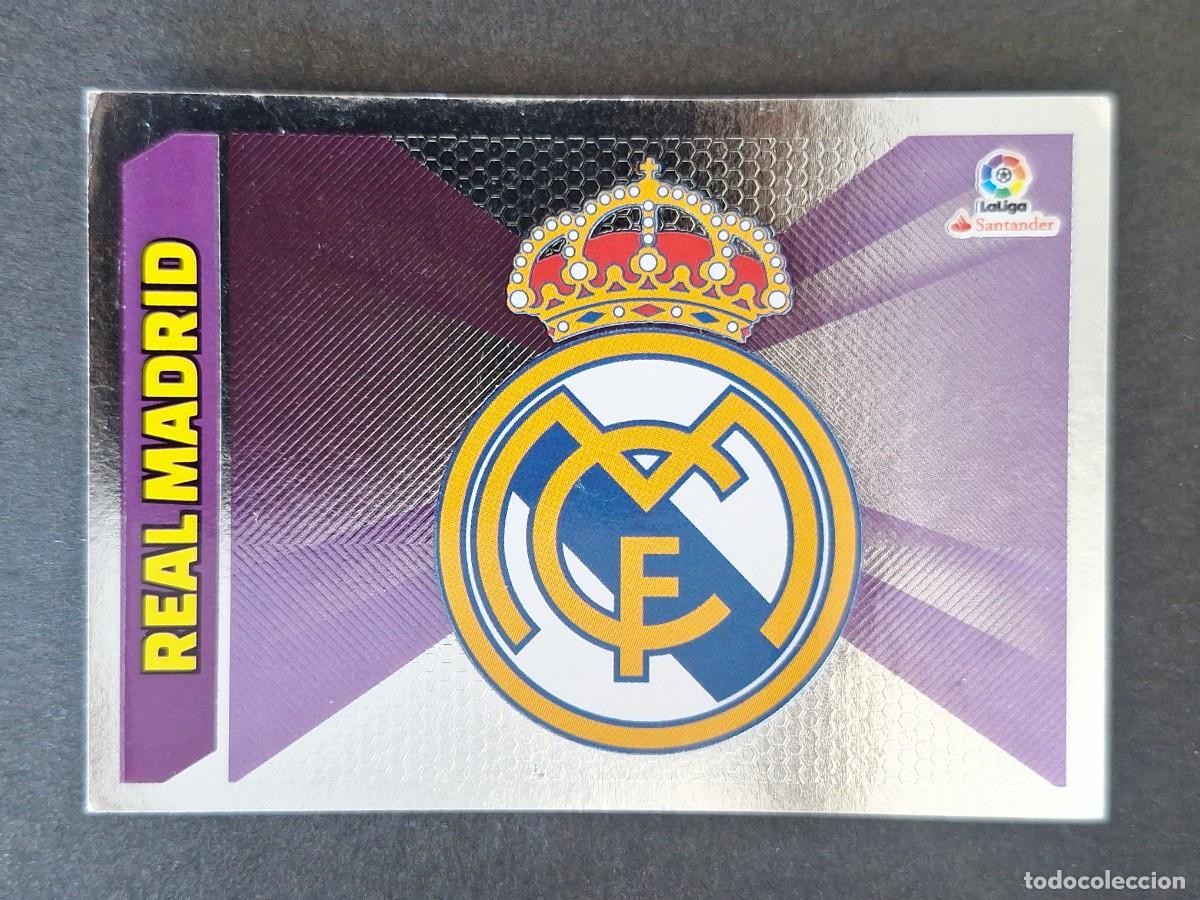 Fu&szlig;ball-Sticker: ESCUDO REAL MADRID LIGA ESTE 2017 2018 17 18 NUNCA PEGADO SIN PEGAR