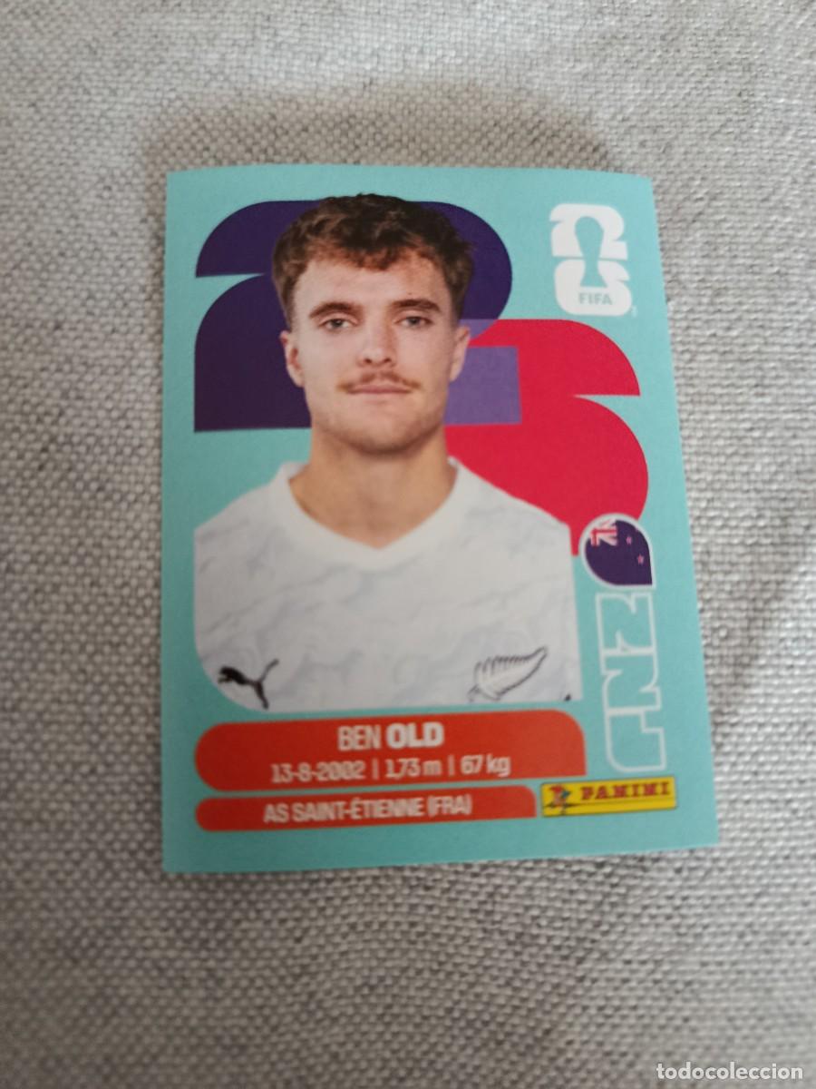 Fu&szlig;ball-Sticker: Mundial Estados Unidos-Mexico-Canad&aacute; 2026. 16- Old. Nueva Zelanda. Nunca pegado.