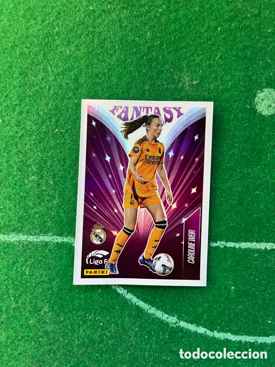 Fu&szlig;ball-Sticker: 330 CAROLINE WEIR REAL MADRID LIGA F FEMENINA 2024 2025 PANINI FANTASY