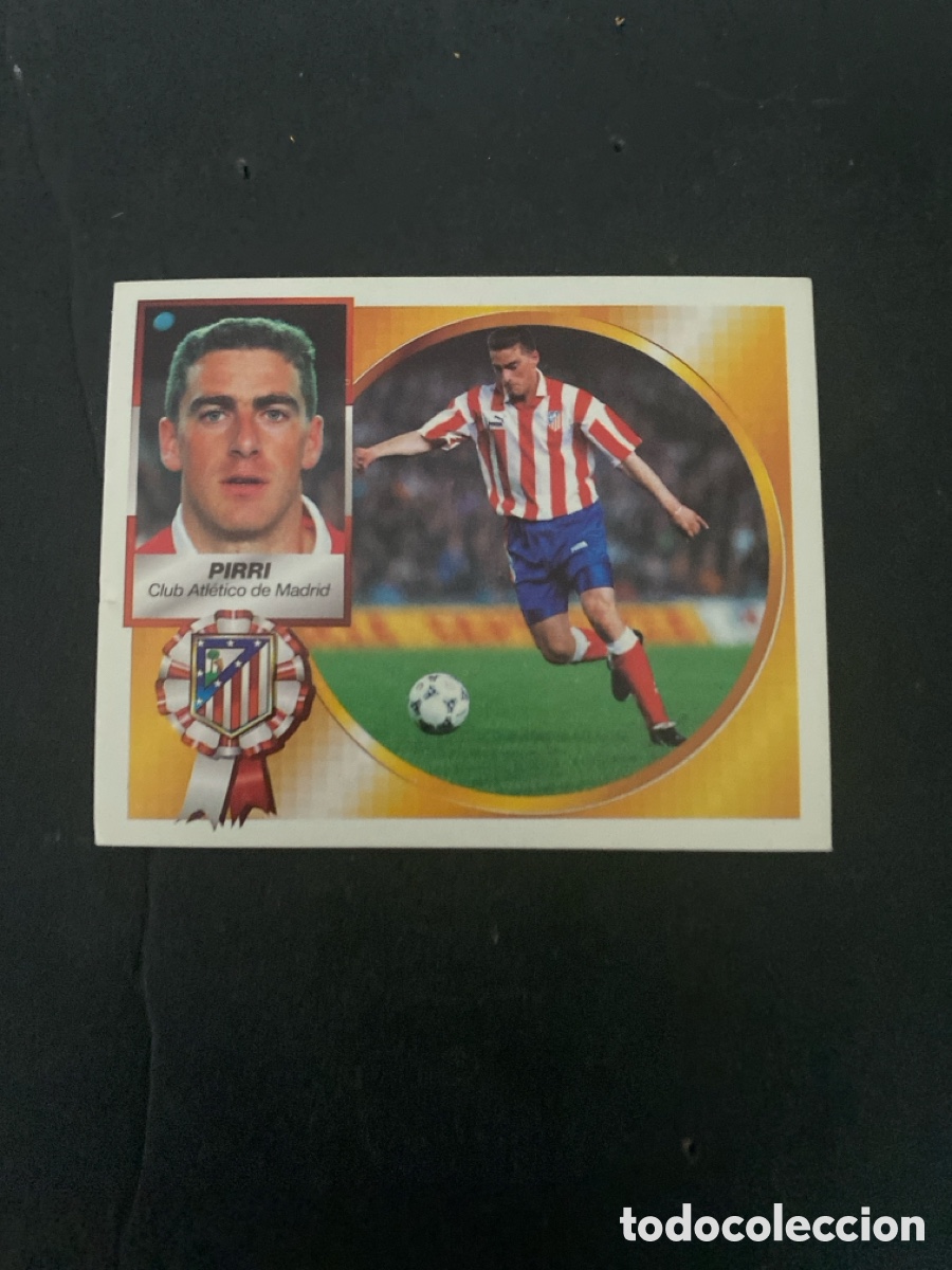Cromos de f&uacute;tbol: Cromo liga 94/95 Atl&eacute;tico Madrid nunca pegado