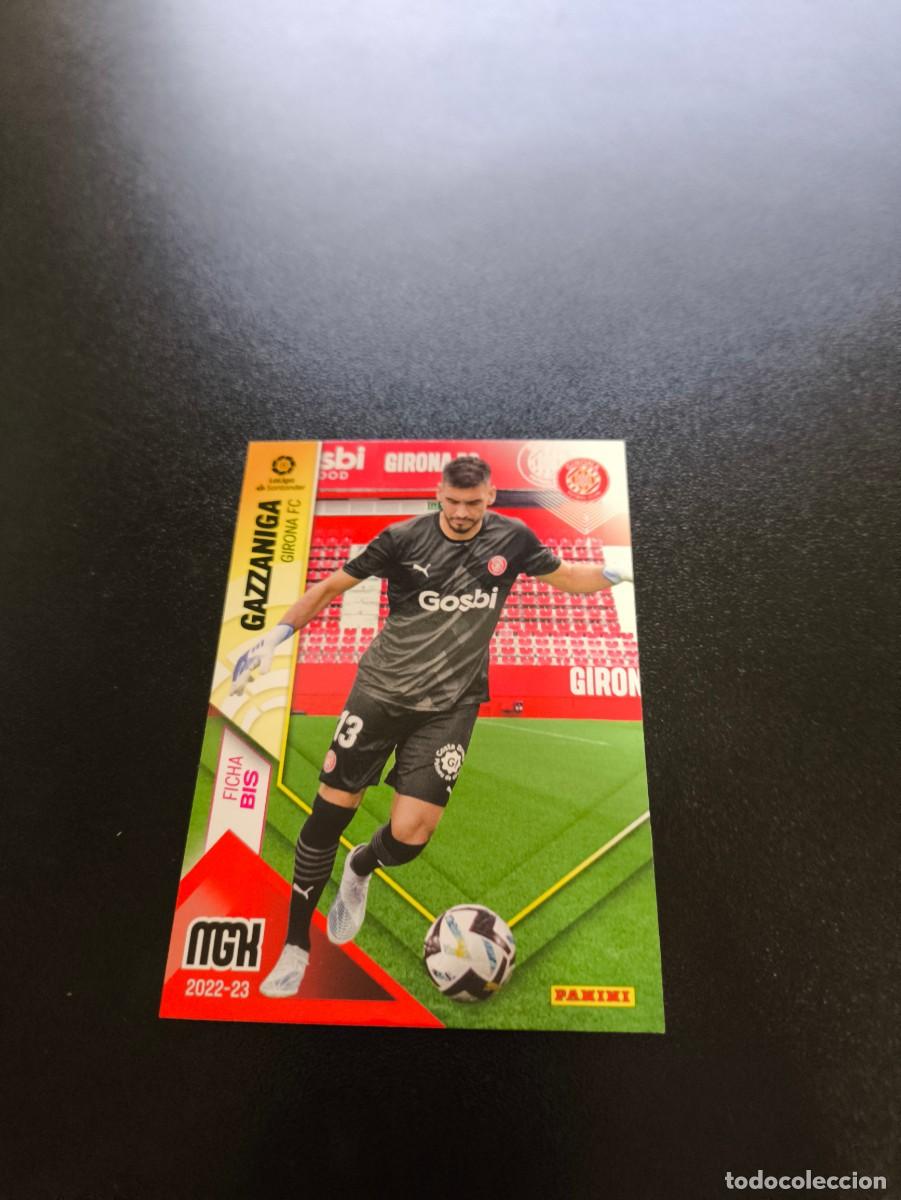 Cromos de f&uacute;tbol: 192 BIS Gazzaniga GIRONA PANINI LIGA MEGACRACKS MGK 2022 2023 22 23 NO ESTE ADRENALYN
