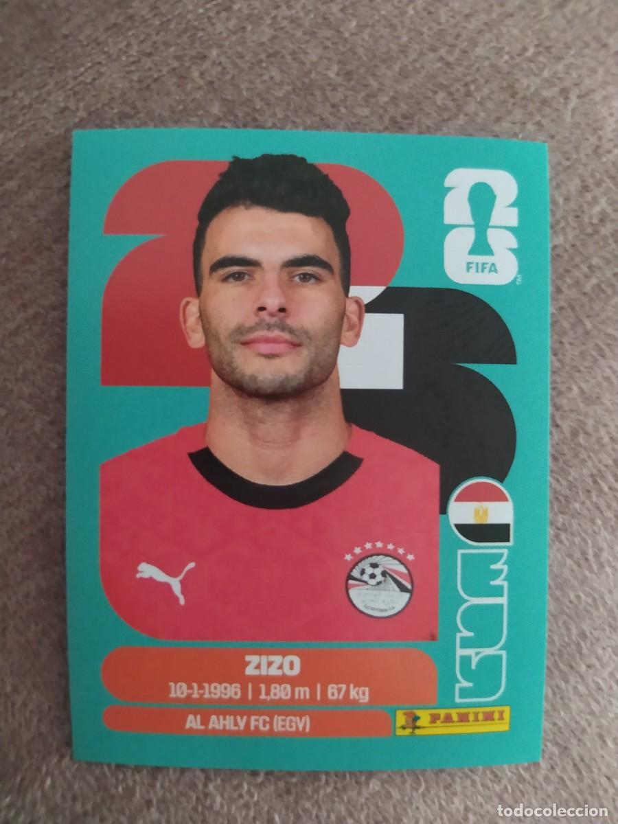 Fu&szlig;ball-Sticker: EGY 11 ZIZO Egipto mundial 2026 panini