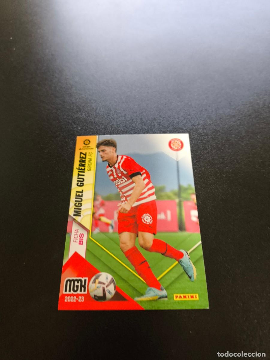 Cromos de f&uacute;tbol: 198 bis Miguel Guti&eacute;rrez GIRONA PANINI LIGA MEGACRACKS MGK 2022 2023 22 23 NO ESTE ADRENALYN