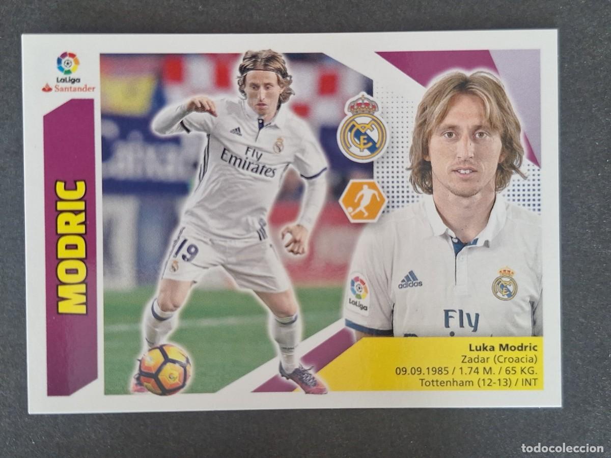 Cromos de f&uacute;tbol: MODRIC REAL MADRID LIGA ESTE 2017 2018 17 18 NUNCA PEGADO SIN PEGAR