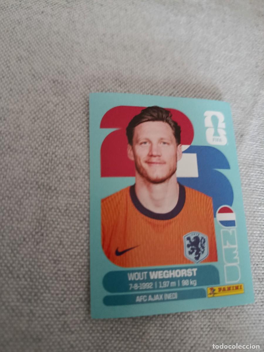 Cromos de Futebol: Mundial Estados Unidos-Mexico-Canad&aacute; 2026. 19- Weghorst. Pa&iacute;ses Bajos. Nunca pegado.