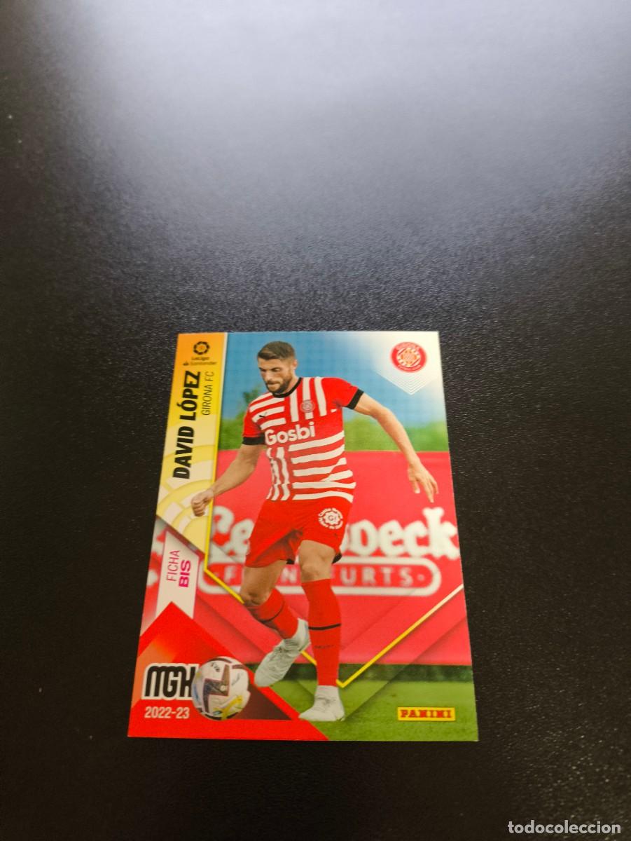 Fu&szlig;ball-Sticker: 200 BIS David L&oacute;pez GIRONA PANINI LIGA MEGACRACKS MGK 2022 2023 22 23 NO ESTE ADRENALYN