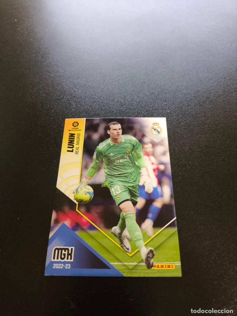 Figurine di Calcio: 210 Lunin REAL MADRID PANINI LIGA MEGACRACKS MGK 2022 2023 22 23 NO ESTE ADRENALYN