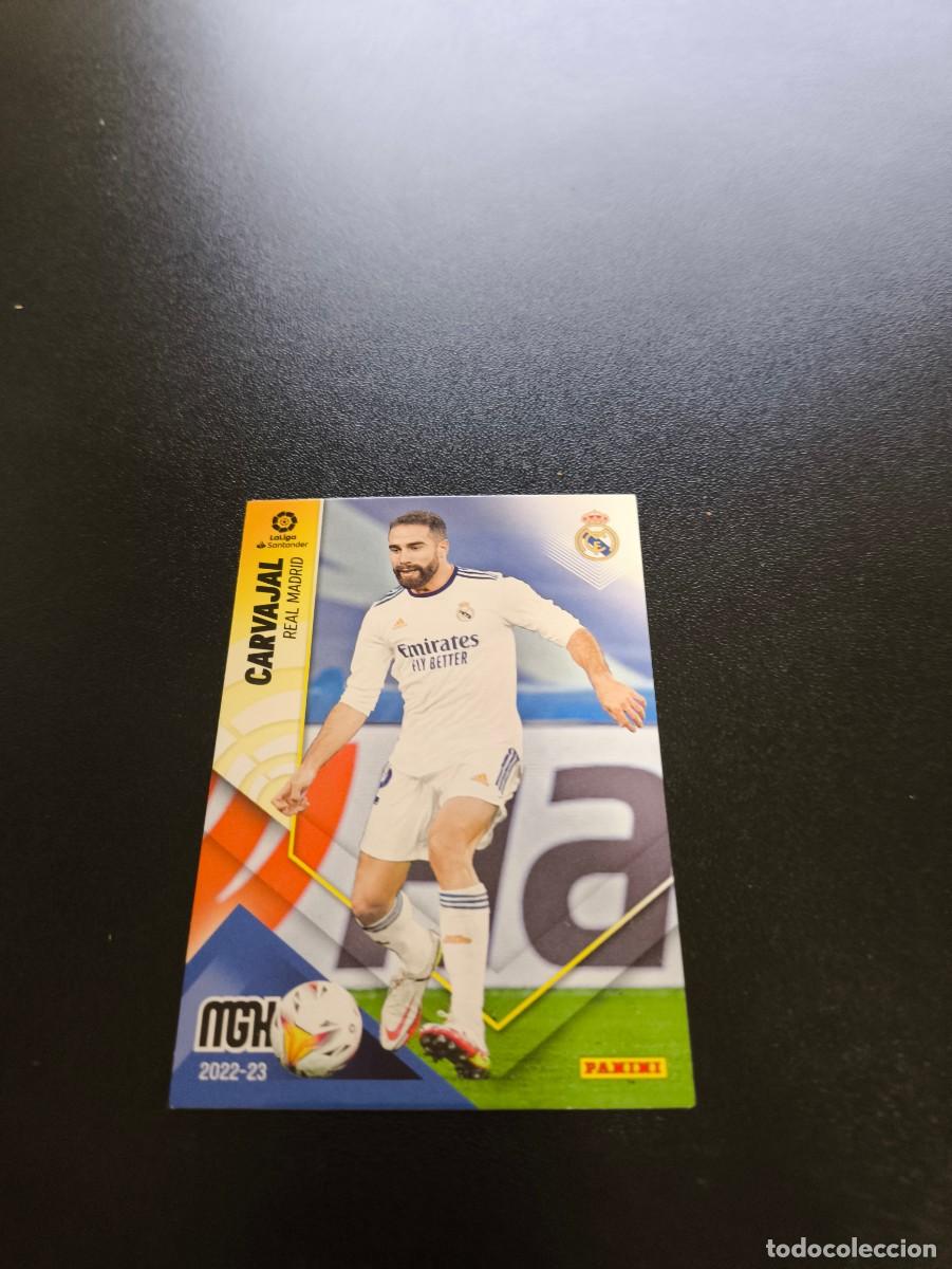Football Stickers: 211 Carvajal REAL MADRID PANINI LIGA MEGACRACKS MGK 2022 2023 22 23 NO ESTE ADRENALYN