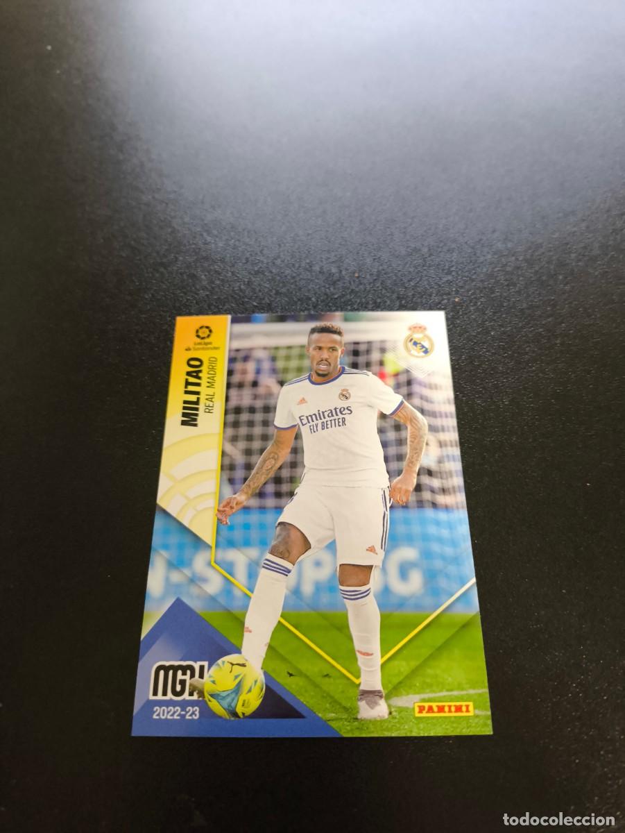 Football Stickers: 212 Militao REAL MADRID PANINI LIGA MEGACRACKS MGK 2022 2023 22 23 NO ESTE ADRENALYN