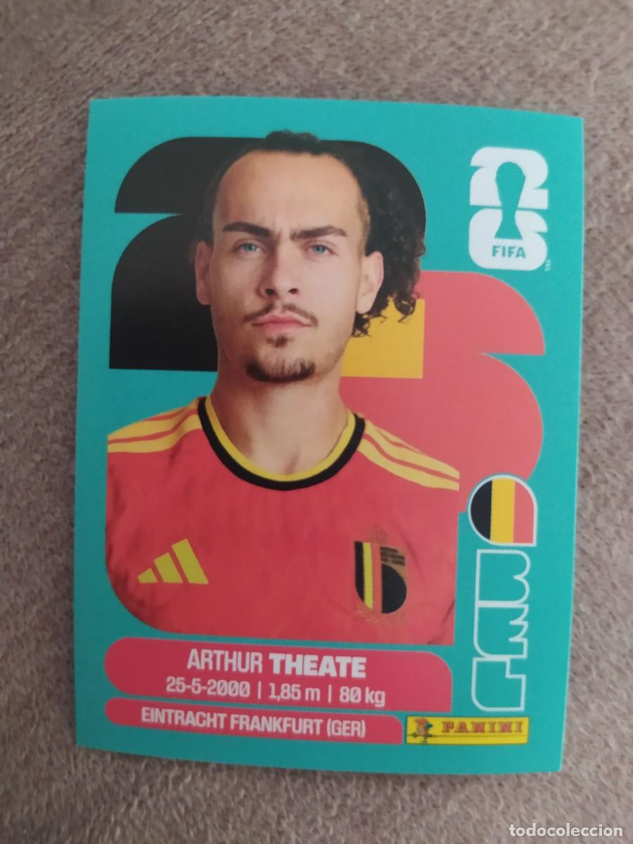 Football Stickers: BEL 03 Arthur THEATE 3 B&eacute;lgica mundial 2026 panini