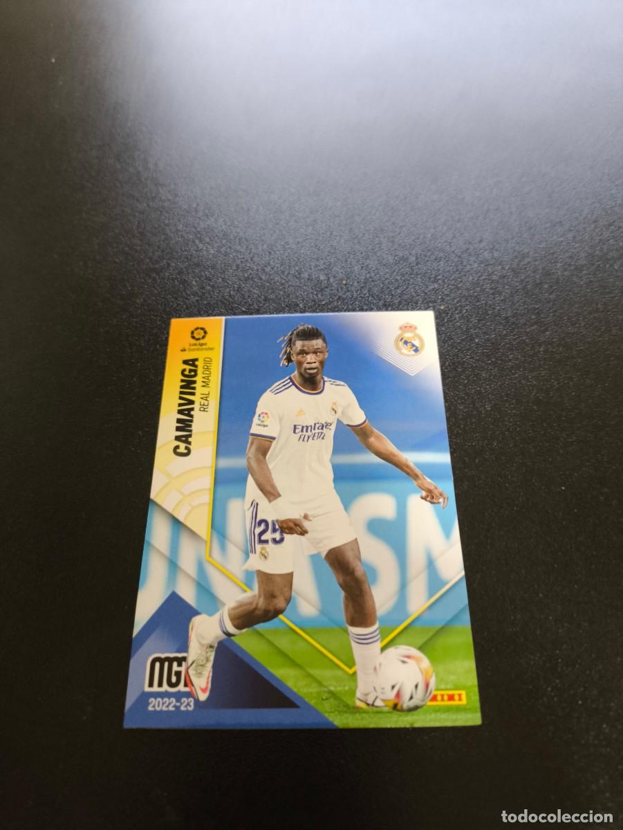 Football Stickers: 220 Camavinga REAL MADRID PANINI LIGA MEGACRACKS MGK 2022 2023 22 23 NO ESTE ADRENALYN