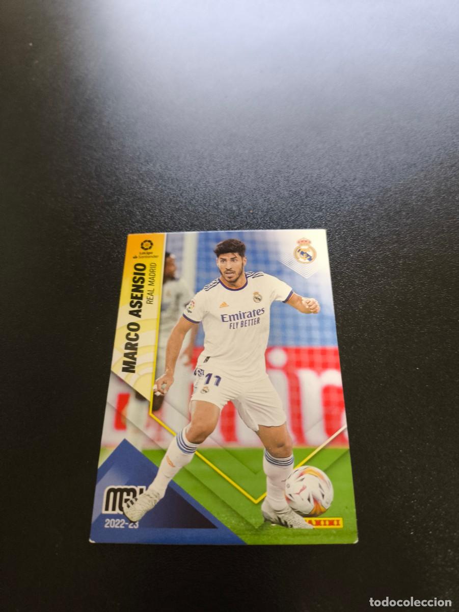 Football Stickers: 221 Marco Asensio REAL MADRID PANINI LIGA MEGACRACKS MGK 2022 2023 22 23 NO ESTE ADRENALYN