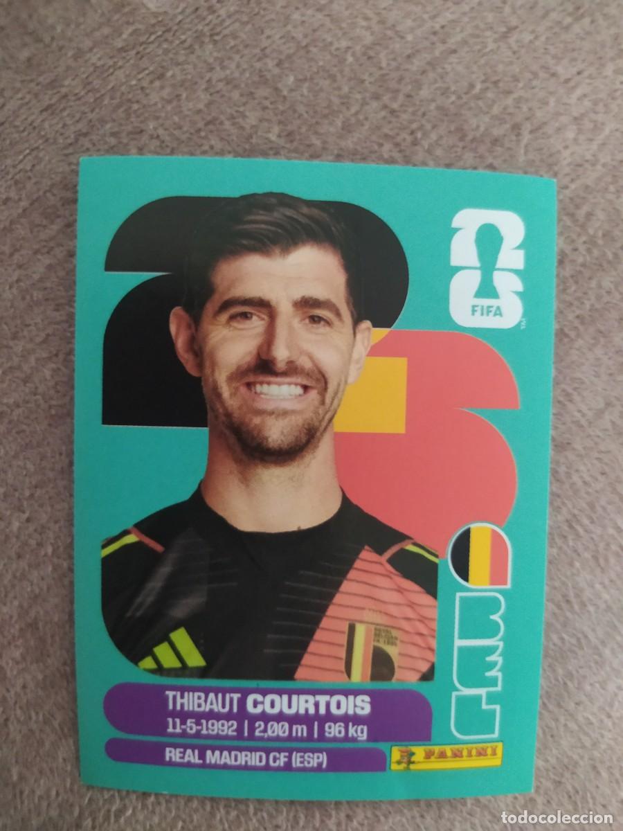 Football Stickers: BEL 02 Thibaut COURTOIS 2 B&eacute;lgica mundial 2026 panini