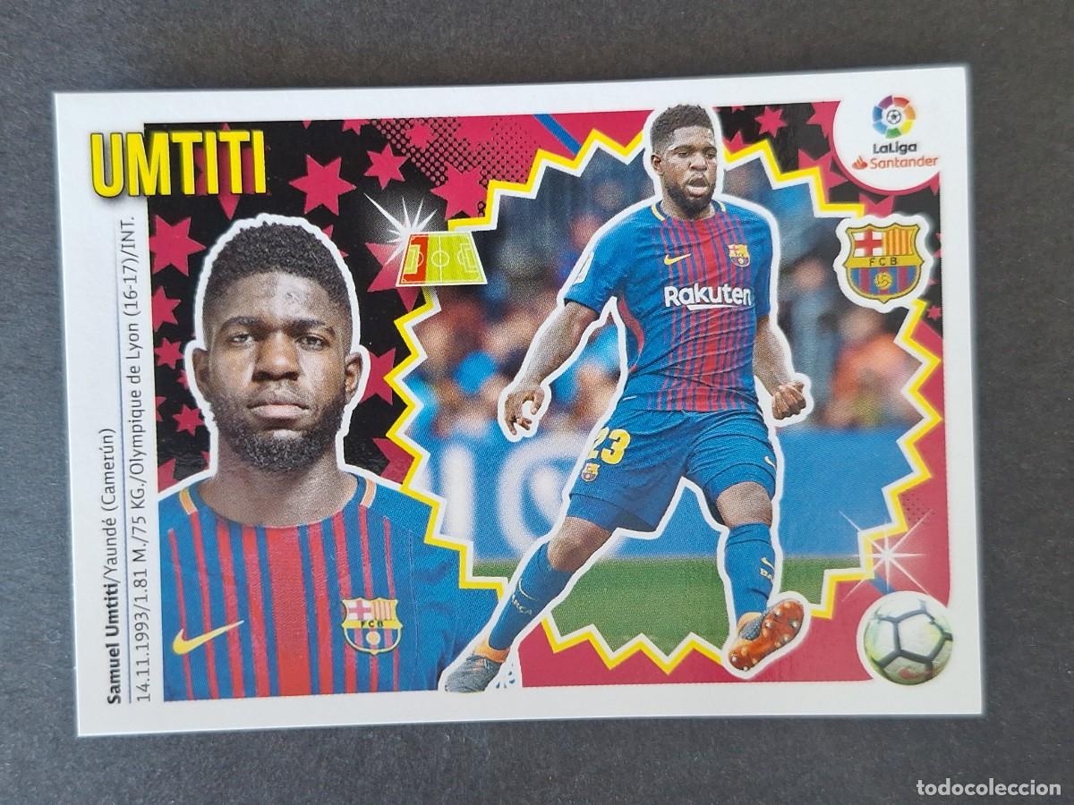 Football Stickers: UMTITI F. C. BARCELONA LIGA ESTE 2018 2019 18 19 NUNCA PEGADO SIN PEGAR
