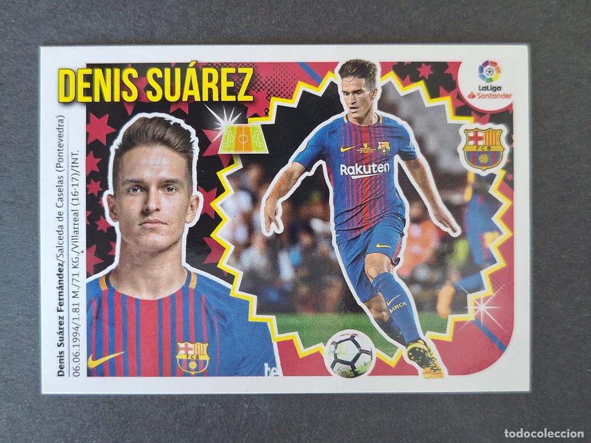 Figurine di Calcio: DENIS SUAREZ F. C. BARCELONA LIGA ESTE 2018 2019 18 19 NUNCA PEGADO SIN PEGAR