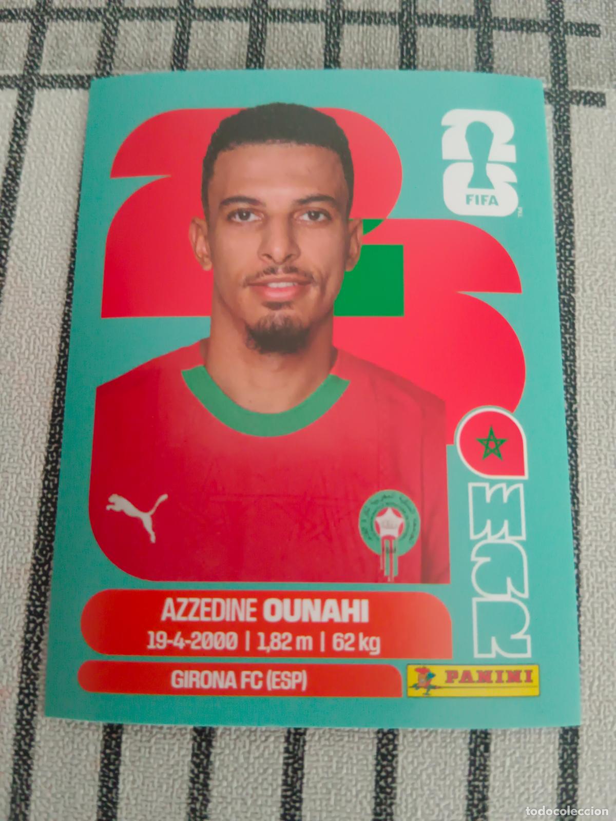 Figurine di Calcio: MUNDIAL 2026 ESTADOS UNIDOS USA MEXICO MEJICO CANADA MAR 11 MAR11 AZZEDINE OUNAHI MARRUECOS FIFA