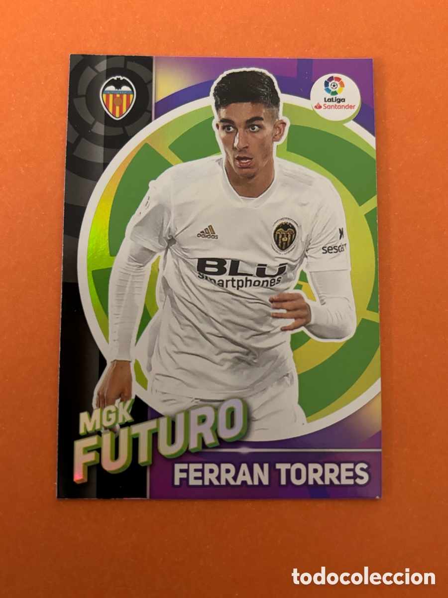 Figurine di Calcio: Megacracks 2019 2020 19 20 panini Ferr&aacute;n Torres futuro n&deg; 394 Valencia