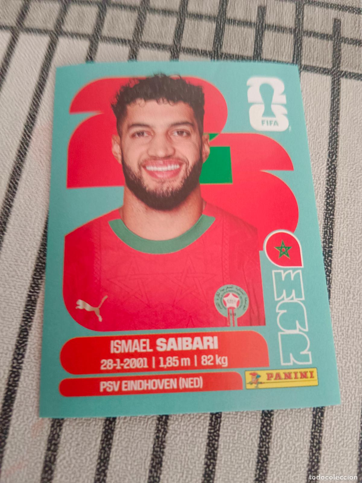 Cromos de Futebol: MUNDIAL 2026 ESTADOS UNIDOS USA MEXICO MEJICO CANADA MAR 15 MAR15 ISMAEL SAIBARI MARRUECOS FIFA