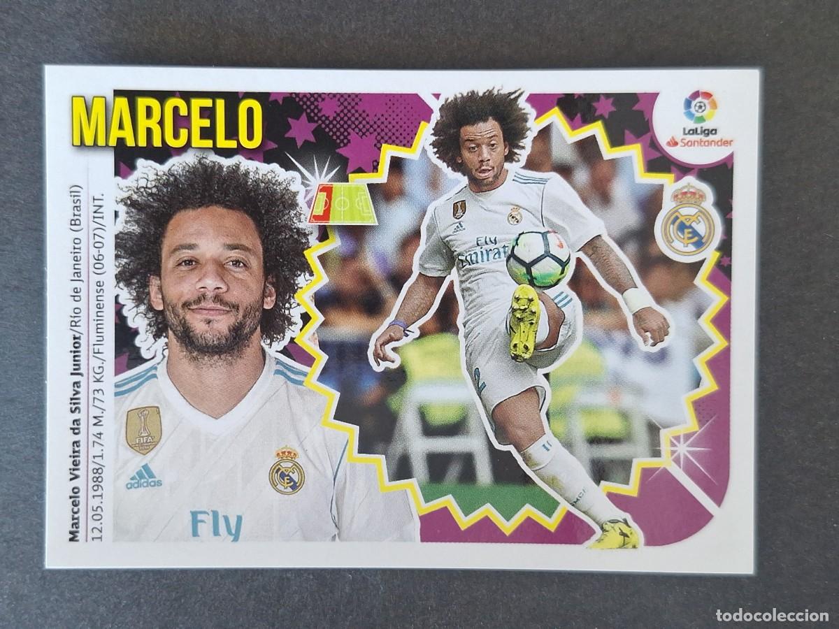 Football Stickers: MARCELO REAL MADRID LIGA ESTE 2018 2019 18 19 NUNCA PEGADO SIN PEGAR