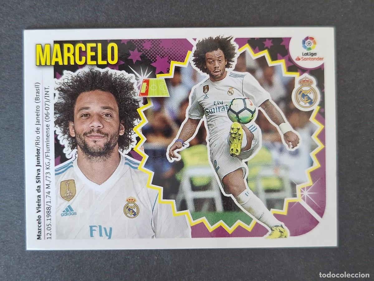 Football Stickers: MARCELO REAL MADRID LIGA ESTE 2018 2019 18 19 NUNCA PEGADO SIN PEGAR