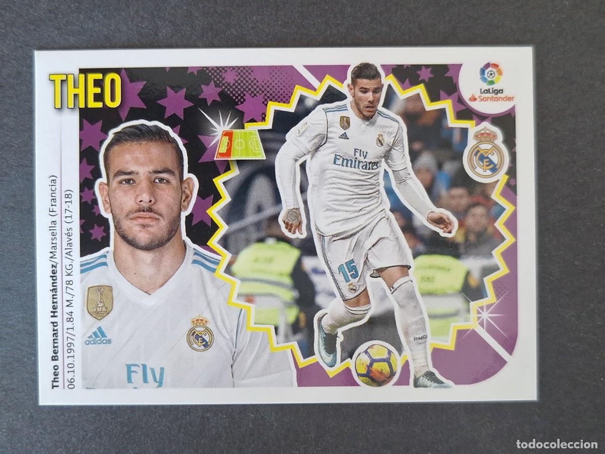 Football Stickers: THEO REAL MADRID LIGA ESTE 2018 2019 18 19 NUNCA PEGADO SIN PEGAR