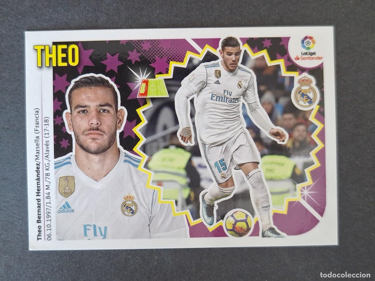 Football Stickers: THEO REAL MADRID LIGA ESTE 2018 2019 18 19 NUNCA PEGADO SIN PEGAR