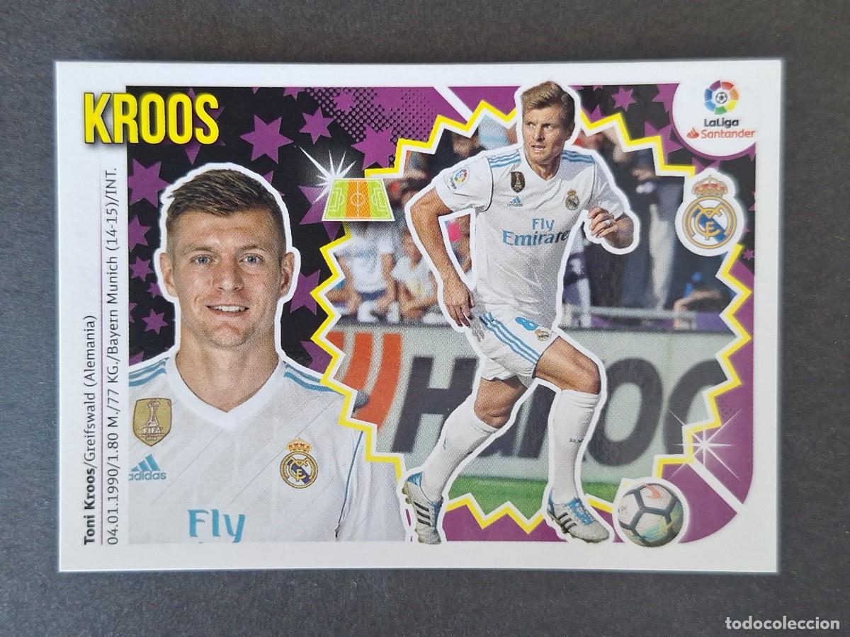 Football Stickers: KROOS REAL MADRID LIGA ESTE 2018 2019 18 19 NUNCA PEGADO SIN PEGAR