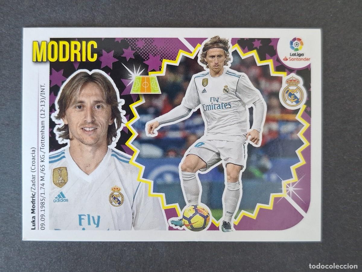 Football Stickers: MODRIC REAL MADRID LIGA ESTE 2018 2019 18 19 NUNCA PEGADO SIN PEGAR