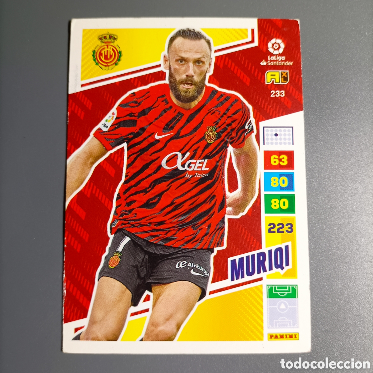 Football Stickers: ADRENALYN. LIGA 2022-2023 (MALLORCA) №233 MURIQI
