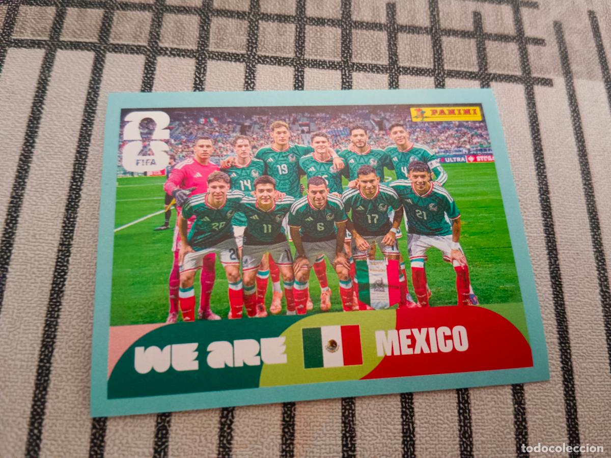 Cromos de f&uacute;tbol: MUNDIAL 2026 ESTADOS UNIDOS USA MEXICO MEJICO CANADA MEX 13 MEX13 ALINEACION MEXICO FIFA