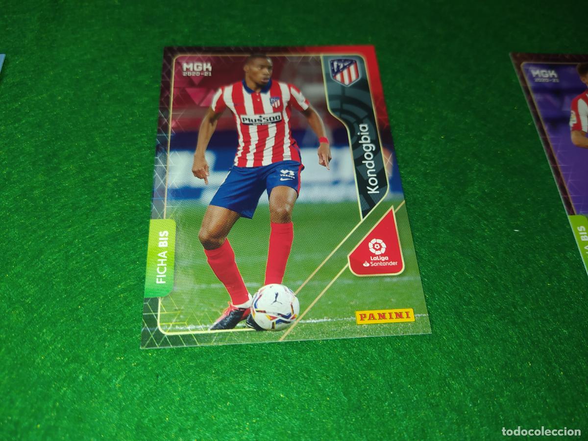 Cromos de f&uacute;tbol: EDICION LIMITADA MGK 2020 2021 FICHA BIS ZKONDOGBIA ATLETICO DE MADRID