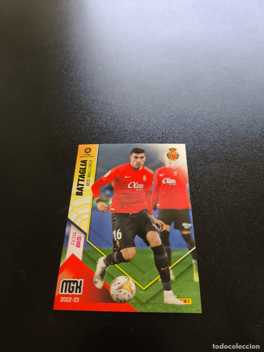 Cromos de f&uacute;tbol: 238 BIS Battaglia MALLORCA PANINI LIGA MEGACRACKS MGK 2022 2023 22 23 NO ESTE ADRENALYN