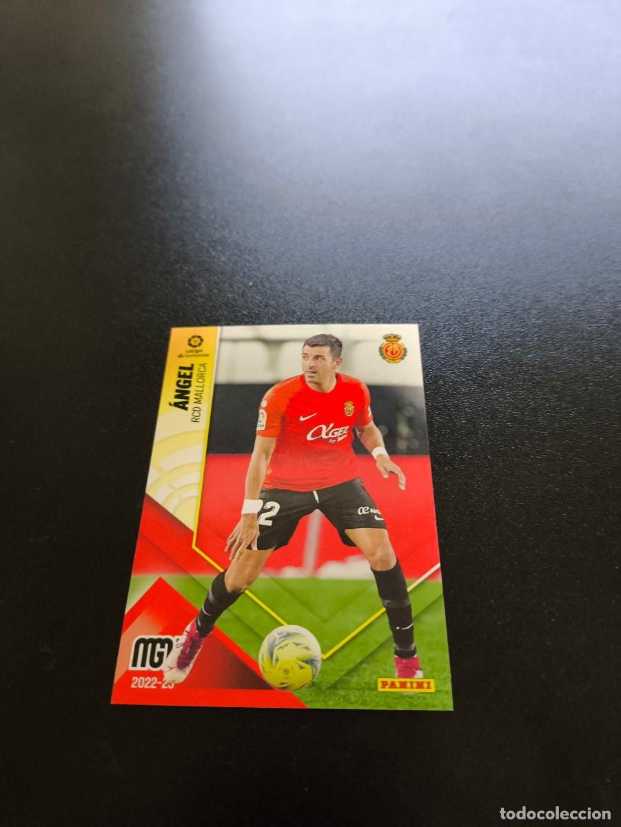 Cromos de f&uacute;tbol: 242 &Aacute;ngel MALLORCA PANINI LIGA MEGACRACKS MGK 2022 2023 22 23 NO ESTE ADRENALYN