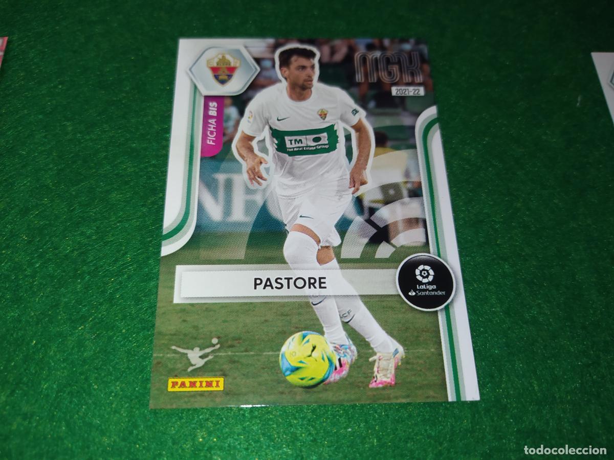 Cromos de f&uacute;tbol: EDICION LIMITADA MGK 2021 2022 FICHA BIS PASTORE ELCHE
