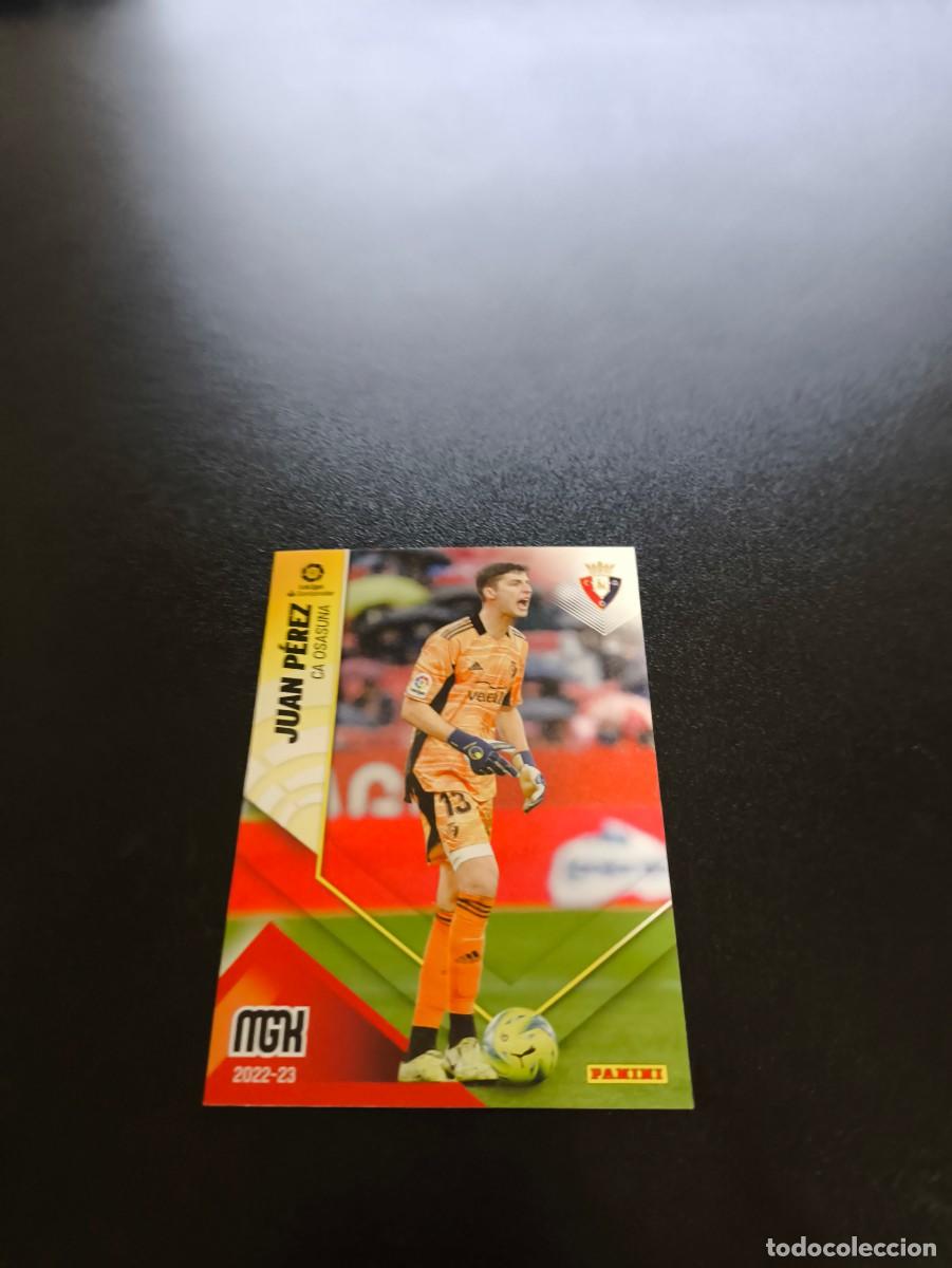 Fu&szlig;ball-Sticker: 246 Juan P&eacute;rez OSASUNA PANINI LIGA MEGACRACKS MGK 2022 2023 22 23 NO ESTE ADRENALYN