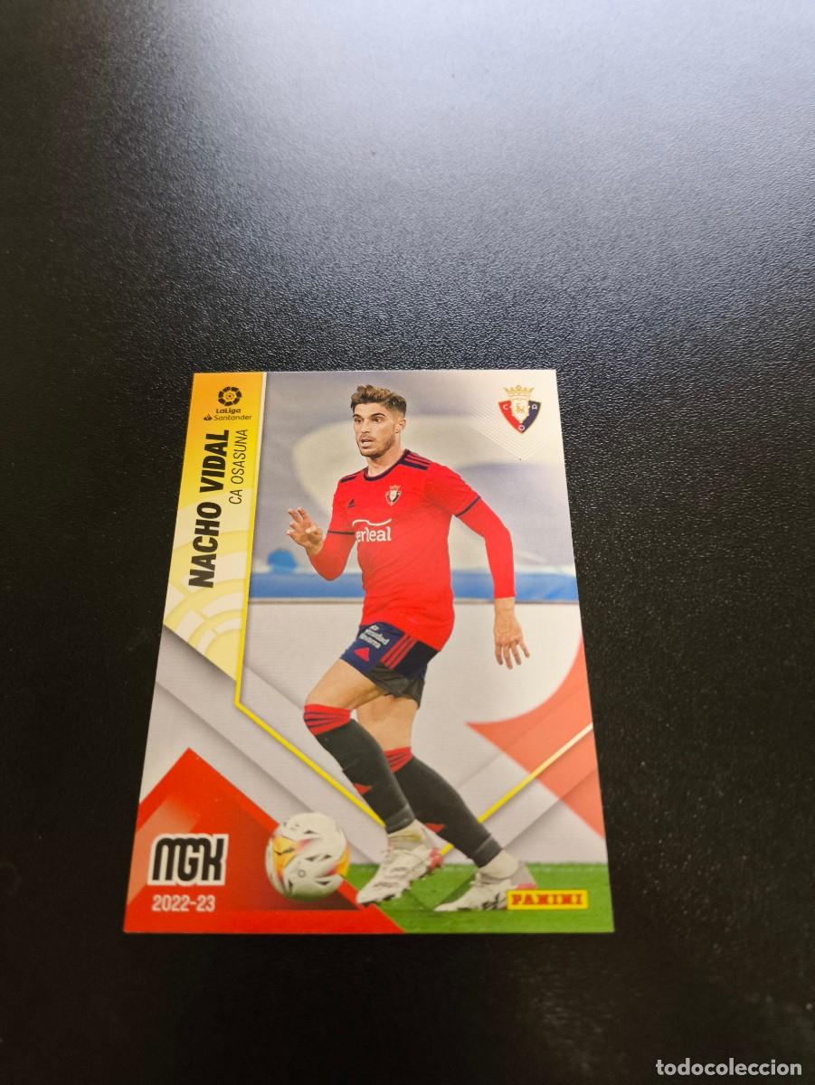 Cromos de f&uacute;tbol: 247 Nacho Vidal OSASUNA PANINI LIGA MEGACRACKS MGK 2022 2023 22 23 NO ESTE ADRENALYN