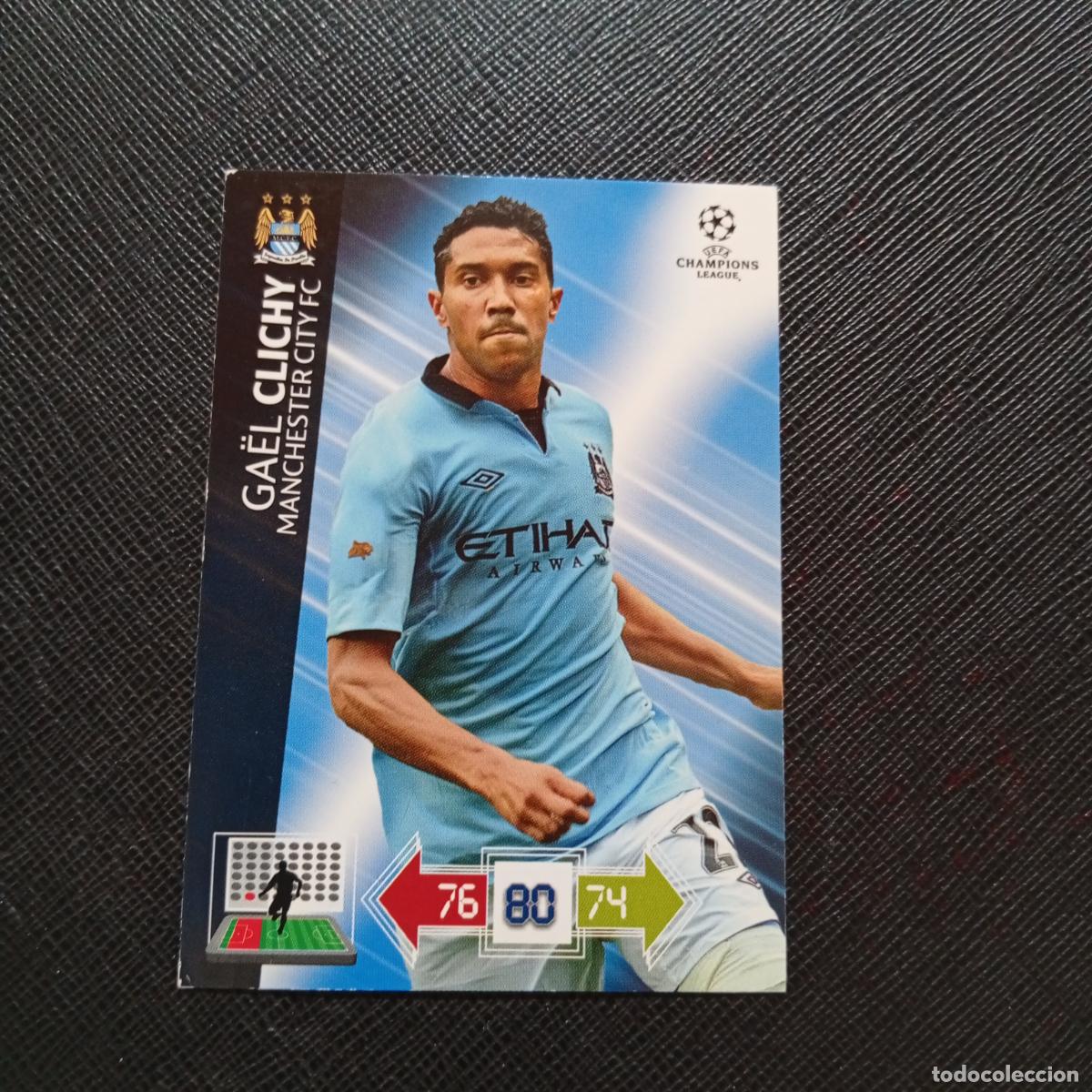 Cromos de f&uacute;tbol: CLICHY MANCHESTER CITY ADRENALYN CHAMPIONS LEAGUE 2012 2013 FUTBOL 12 13 - A187 PG181