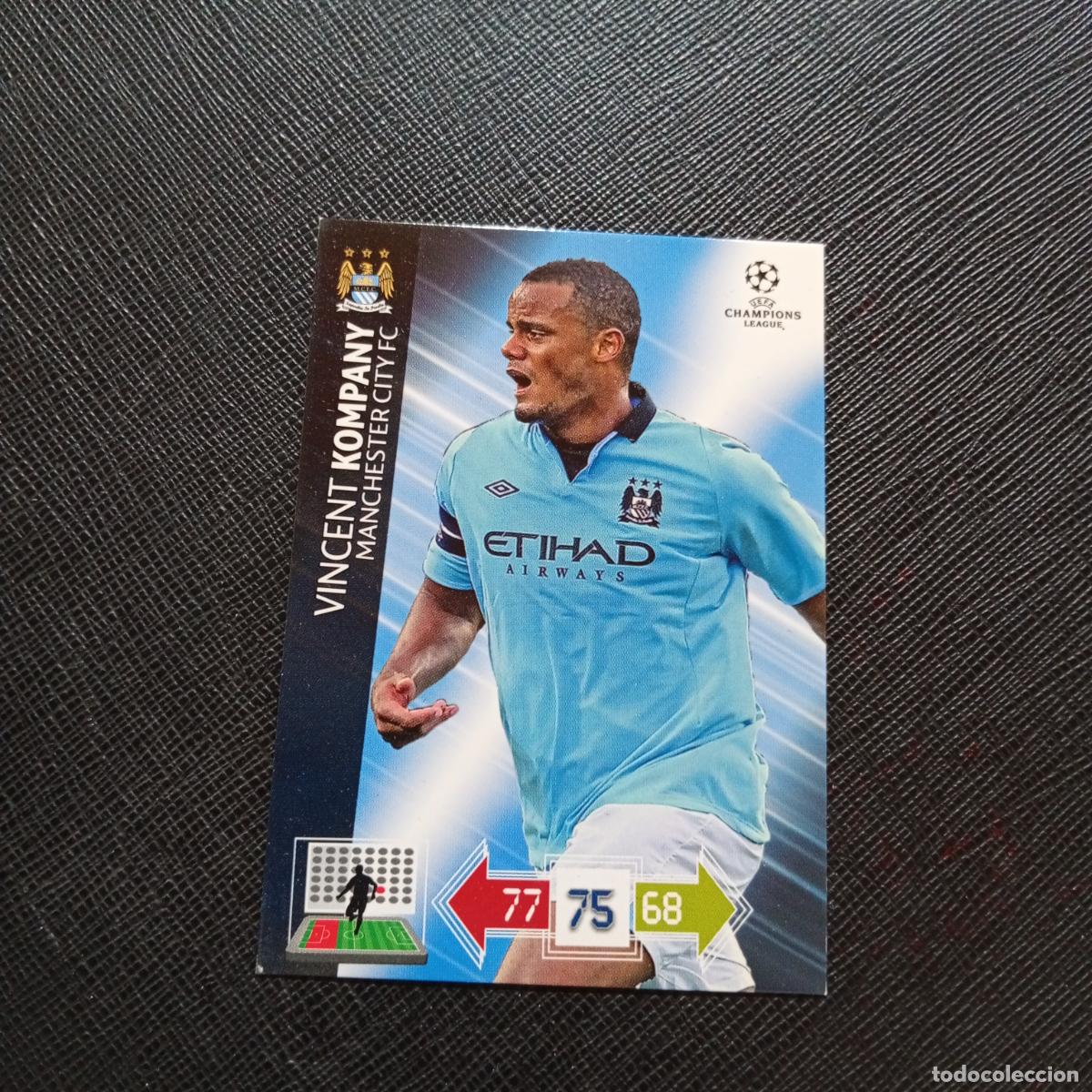 Cromos de f&uacute;tbol: KOMPANY MANCHESTER CITY ADRENALYN CHAMPIONS LEAGUE 2012 2013 FUTBOL 12 13 - A187 PG181