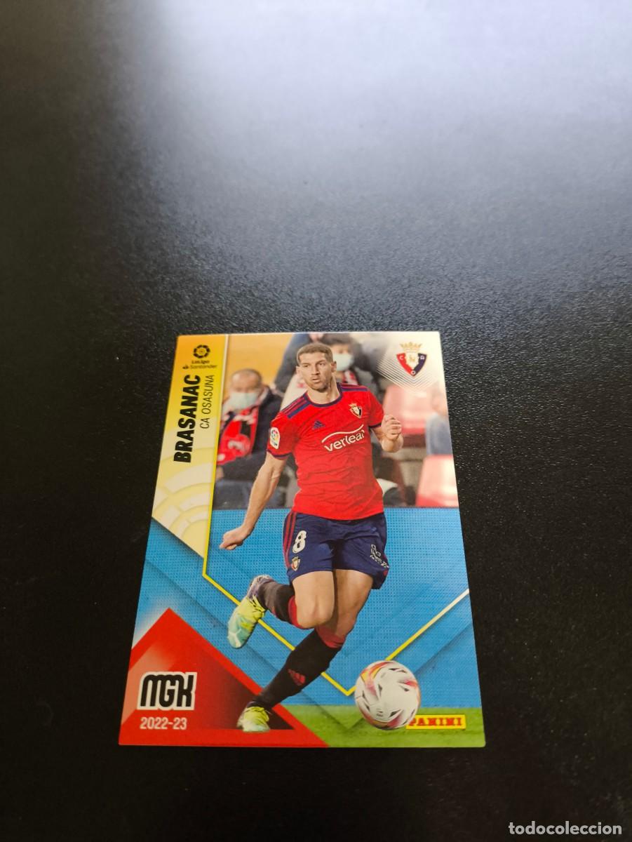 Cromos de f&uacute;tbol: 253 Brasanac OSASUNA PANINI LIGA MEGACRACKS MGK 2022 2023 22 23 NO ESTE ADRENALYN