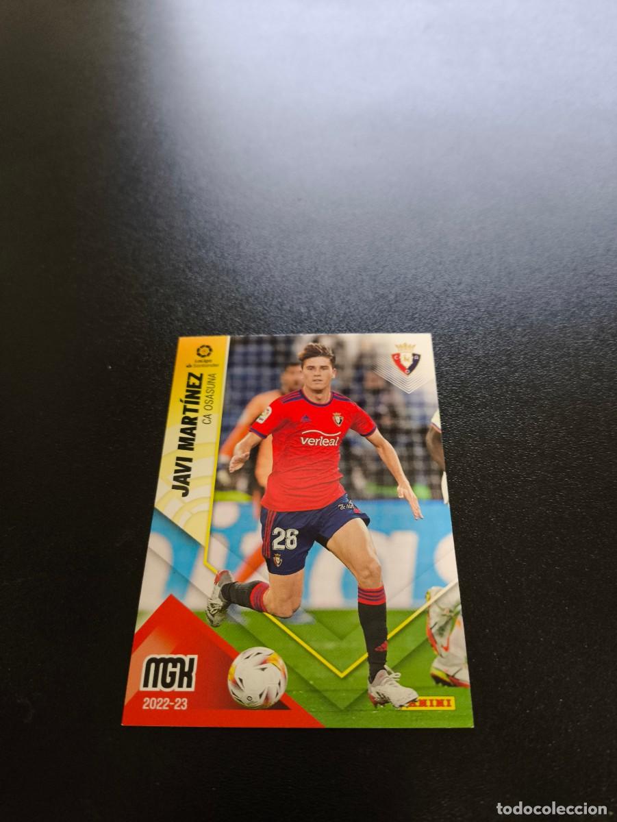 Cromos de f&uacute;tbol: 255 Javi Mart&iacute;nez OSASUNA PANINI LIGA MEGACRACKS MGK 2022 2023 22 23 NO ESTE ADRENALYN