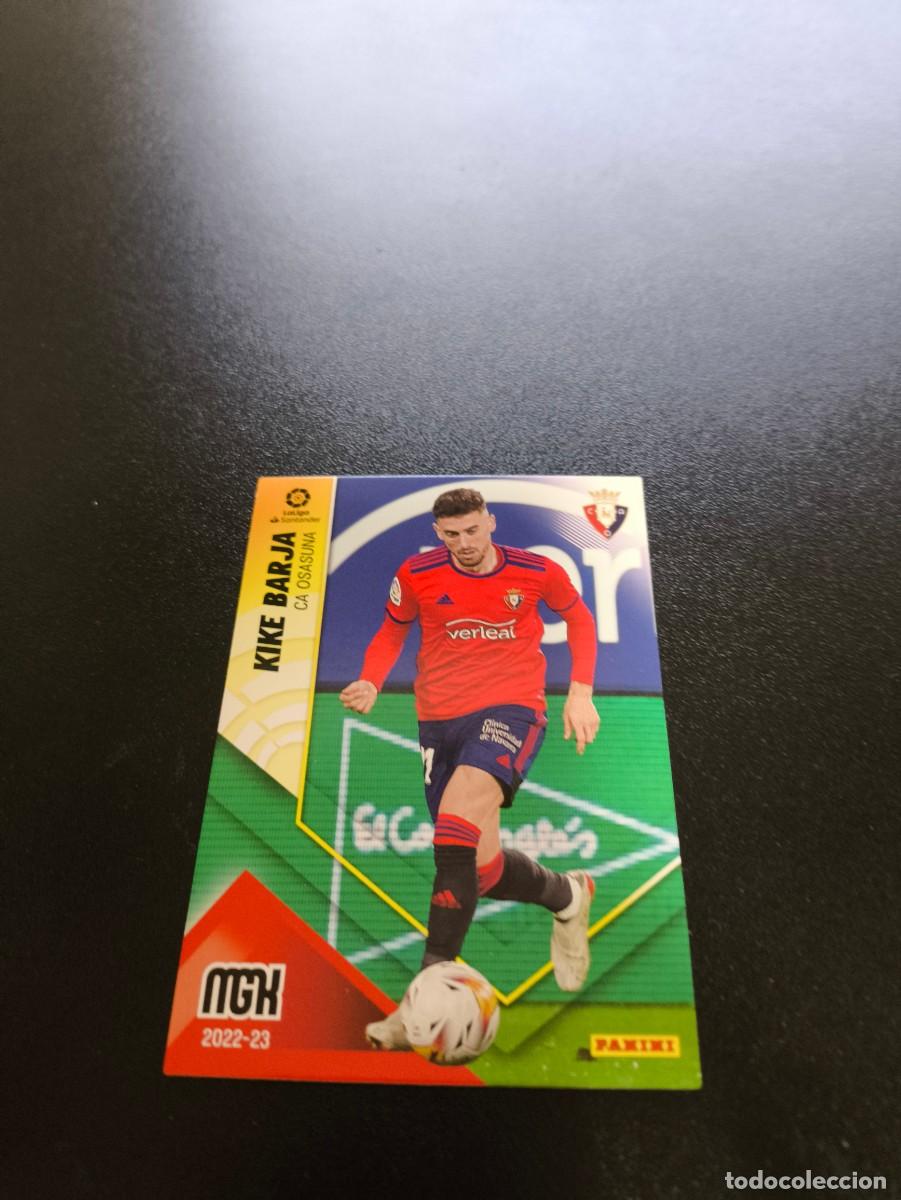 Figurine di Calcio: 258 Kike Barja OSASUNA PANINI LIGA MEGACRACKS MGK 2022 2023 22 23 NO ESTE ADRENALYN