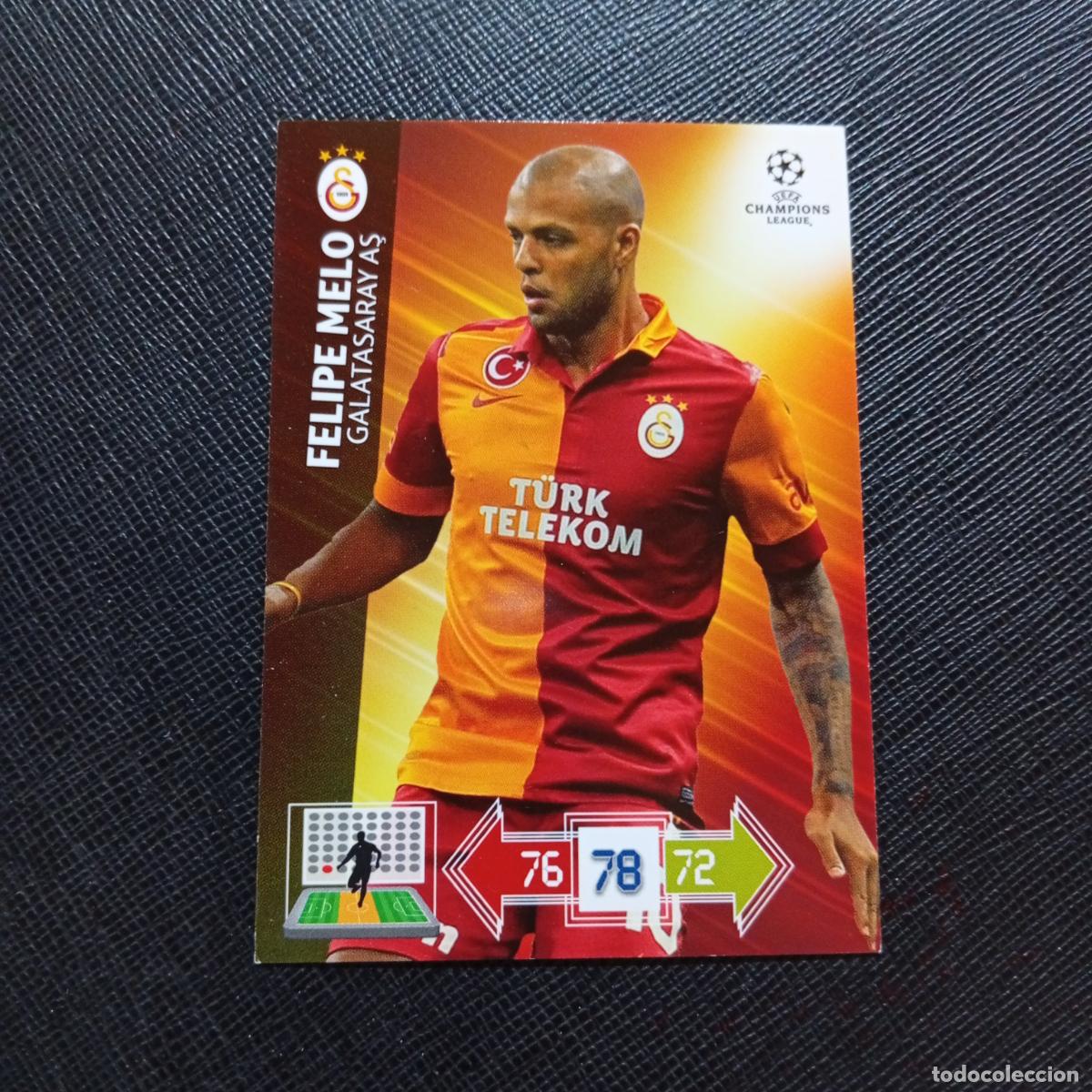 Figurine di Calcio: FELIPE MELO GALATASARAY ADRENALYN CHAMPIONS LEAGUE 2012 2013 FUTBOL 12 13 - A187 PG199