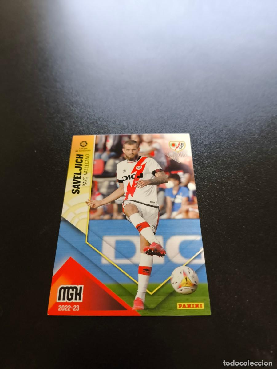 Cromos de f&uacute;tbol: 266 Saveljich RAYO VALLECANO PANINI LIGA MEGACRACKS MGK 2022 2023 22 23 NO ESTE ADRENALYN