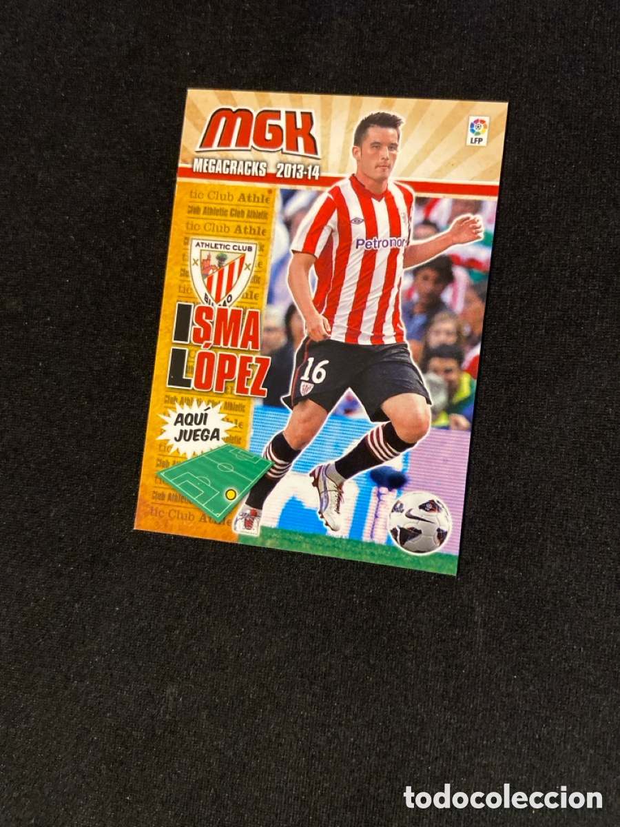 Cromos de f&uacute;tbol: ISMA LOPEZ 32 (BILBAO)