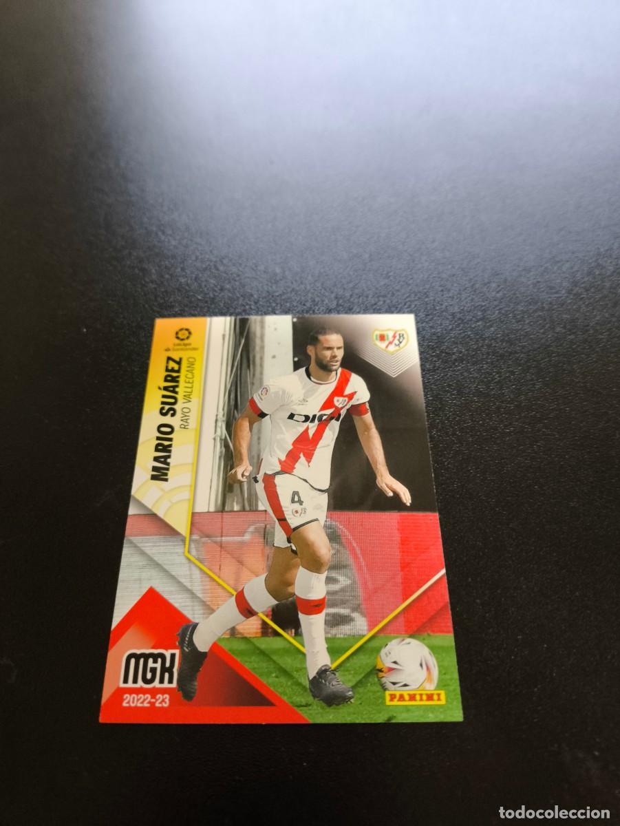 Cromos de f&uacute;tbol: 268 Mario Su&aacute;rez RAYO VALLECANO PANINI LIGA MEGACRACKS MGK 2022 2023 22 23 NO ESTE ADRENALYN